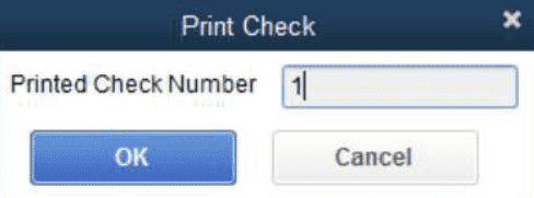 Printing Checks in QuickBooks 2015