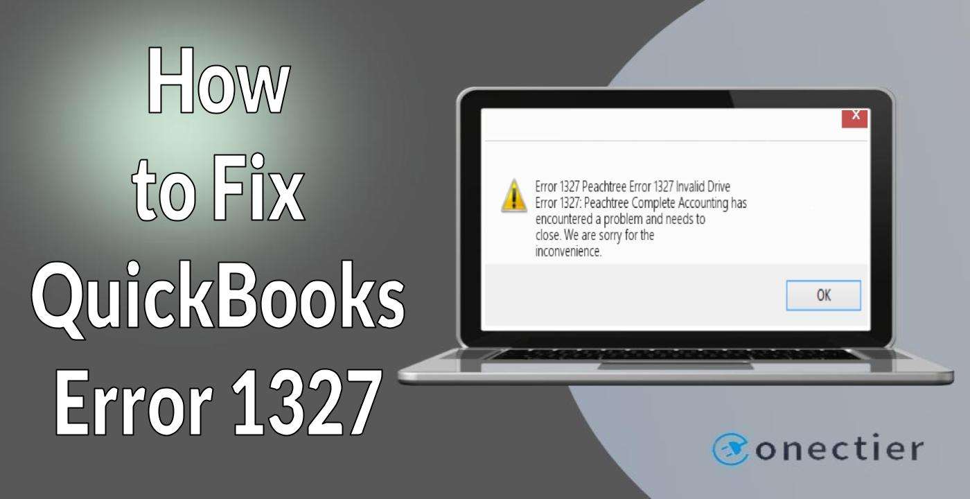 Conectier-How to Fix QuickBooks Error 1327
