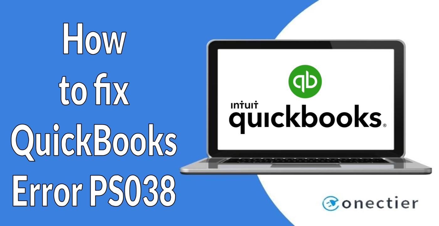 conectier-PS038 QuickBooks Error