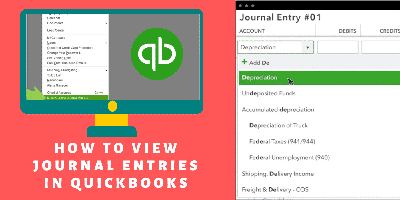 conectier-How to View Journal Entries in QuickBooks