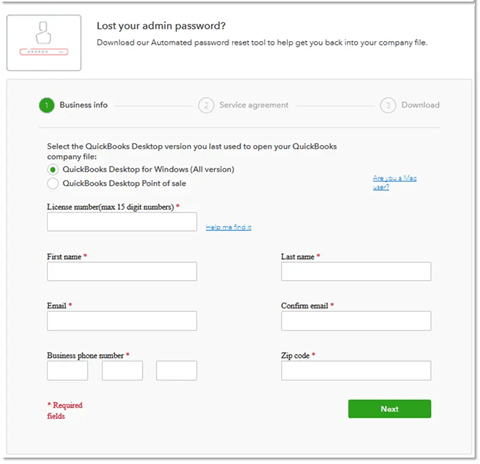 conectier-quickbooks password cracker