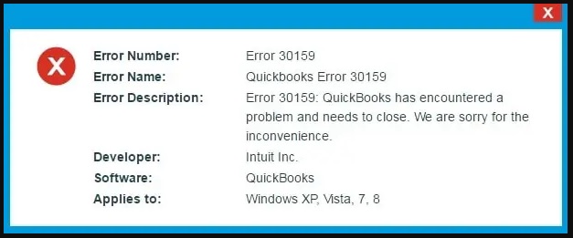 conectier-QuickBooks Error 30159