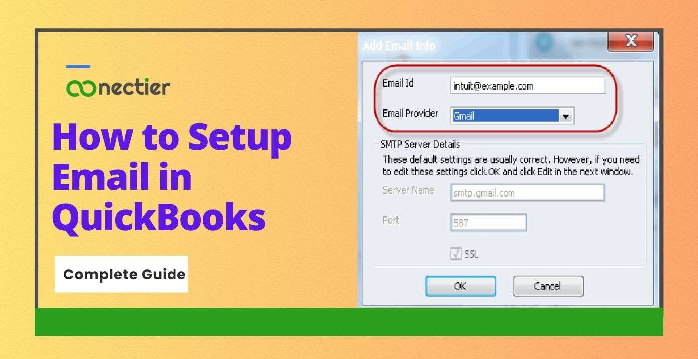conectier-quickbooks email setup