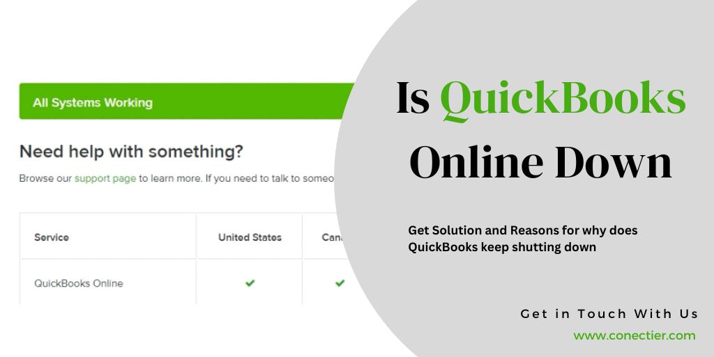 Conectier-Is QuickBooks Online Down